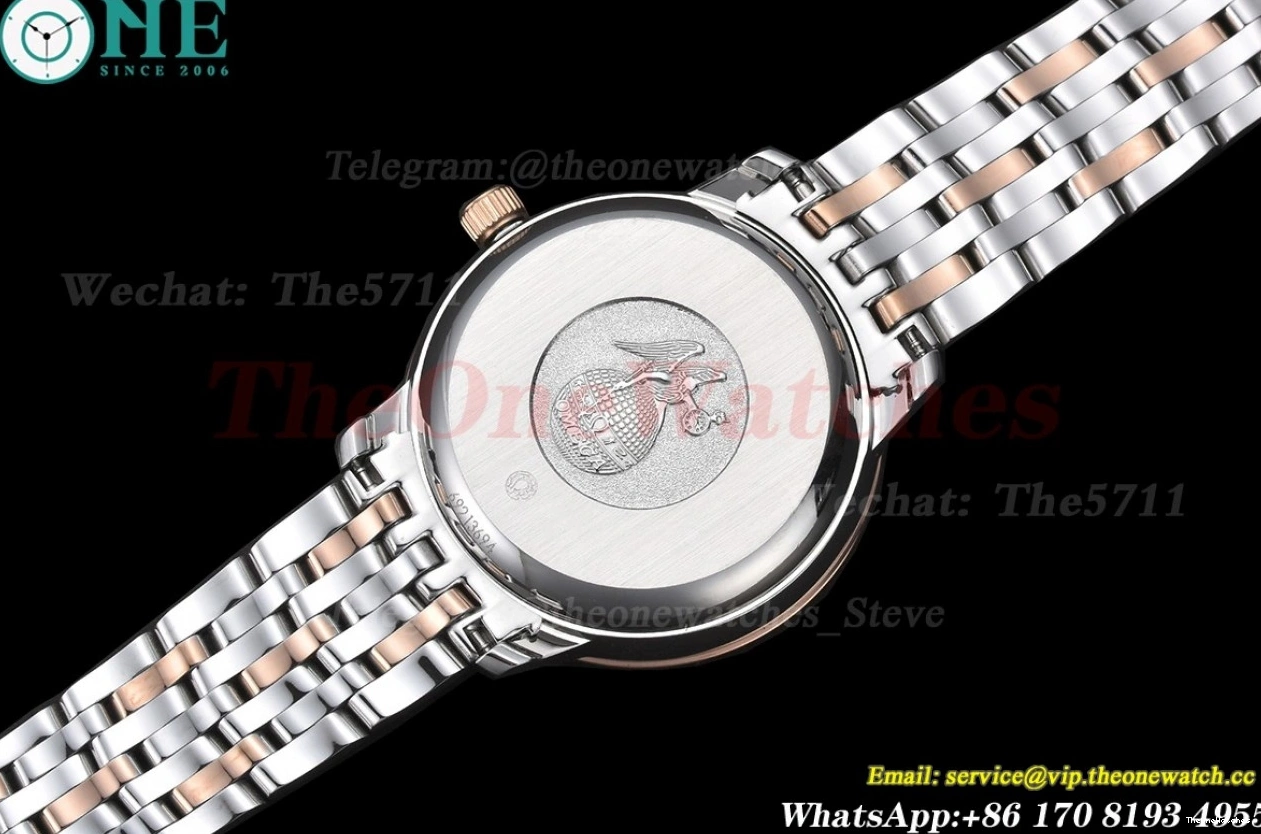 Brown MY8215 SS RG De GDF Ville 32.7mm Ladies Dial Prestige 1229